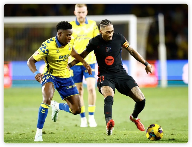 奥尔莫破门费兰建功 巴萨2-0迎联赛5连胜1分领跑